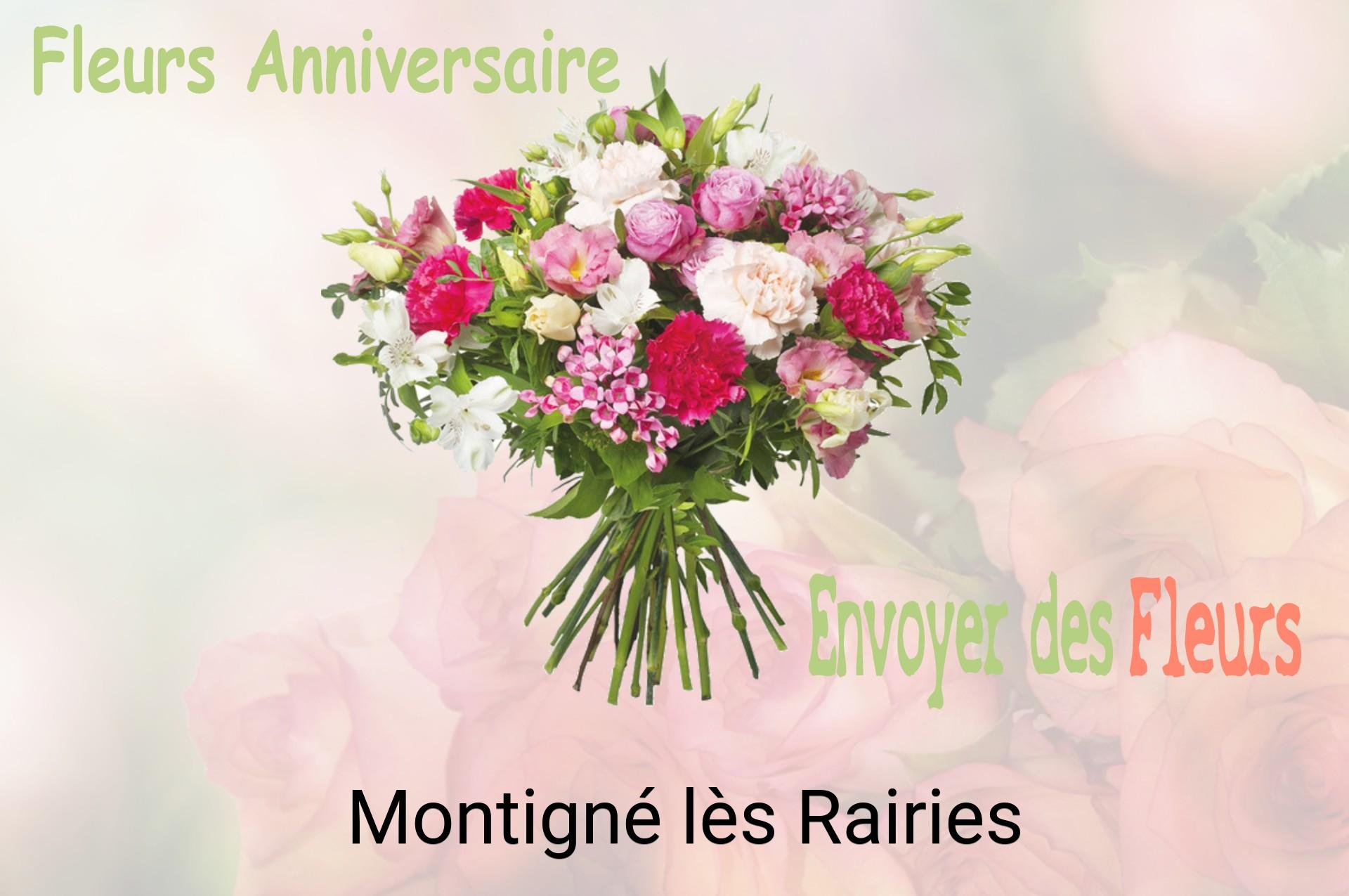 Bouquet de fleurs d’anniversaire livré à Montigné-lès-Rairies